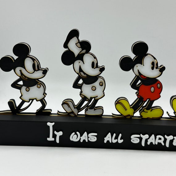 ※モナステMICHAEL & MICKEY 【アート作品】 Mickey Mouse Statue – Started With The Mouse
