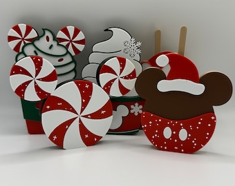Mickey Holiday Treat Decorations 3d Printed