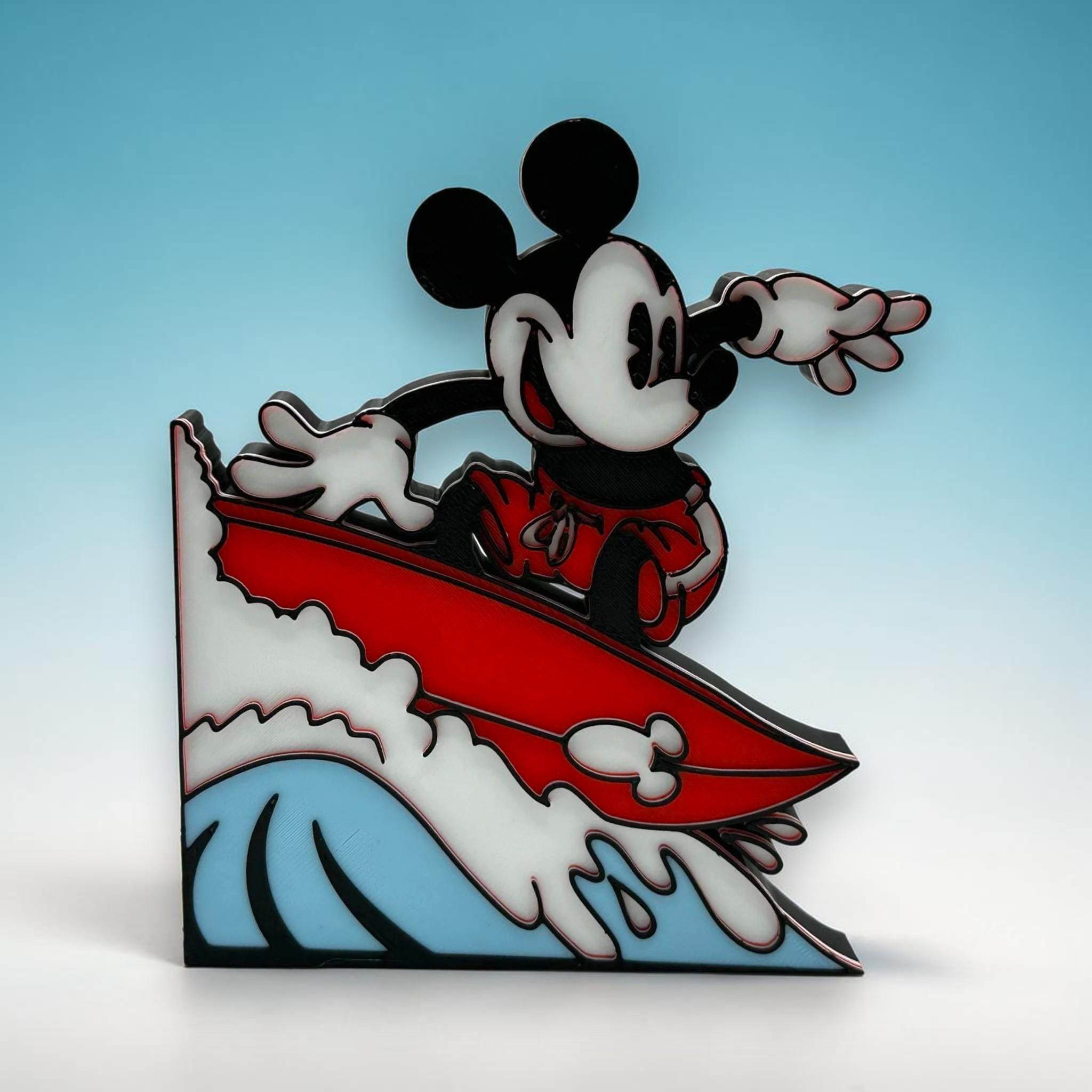 Mickey Mouse Surf - Etsy