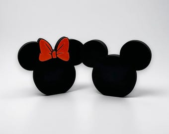 Mickey or Minnie Ear Decorations 3d Printed