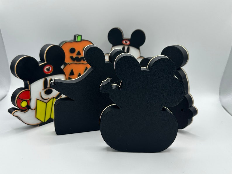 Mickey Park Hopping Ghost's Tiered Tray Decorations 3d Printed image 2