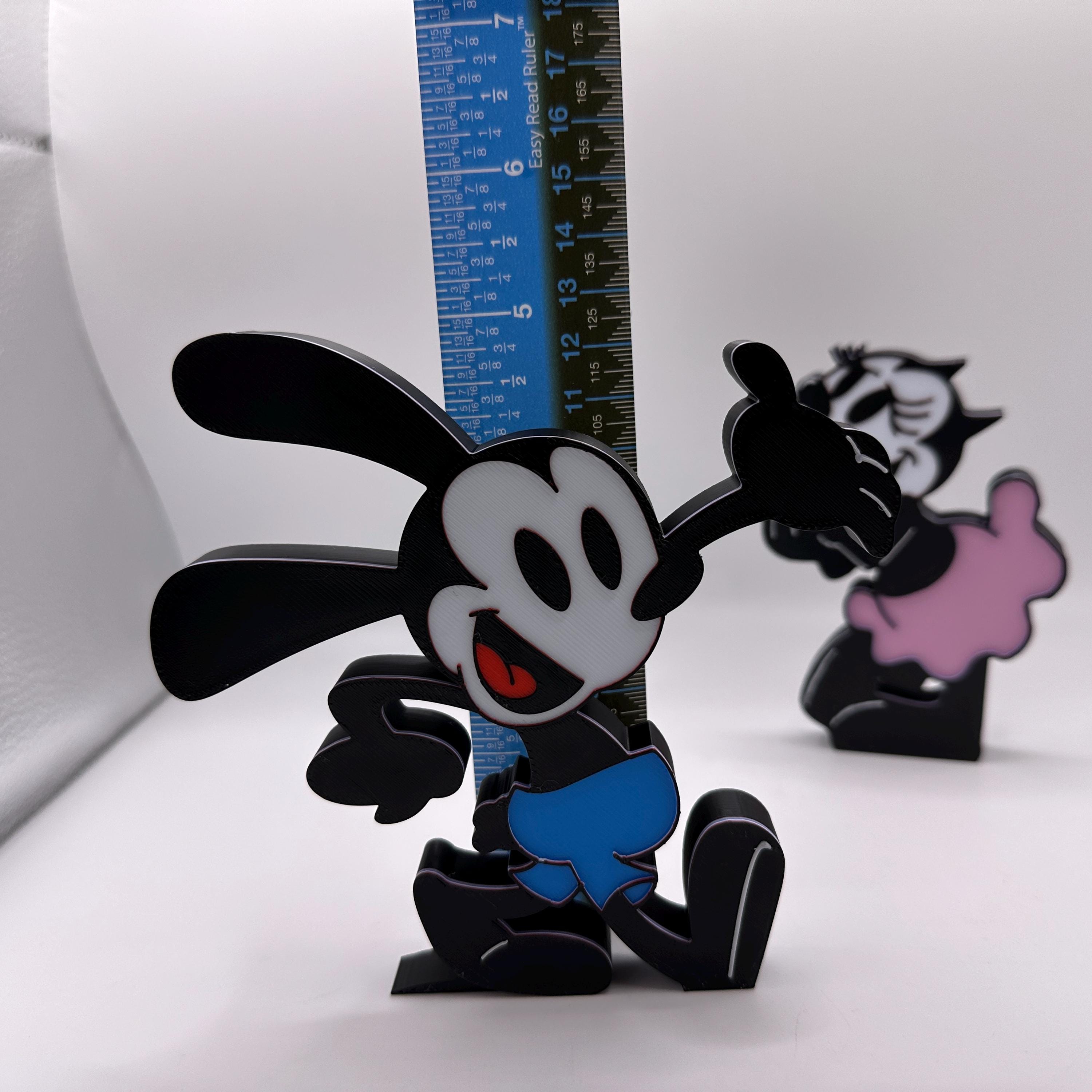 Oswald the Lucky Rabbit or Ortensia Decorations 3d Printed - Etsy, image size:3000x3000