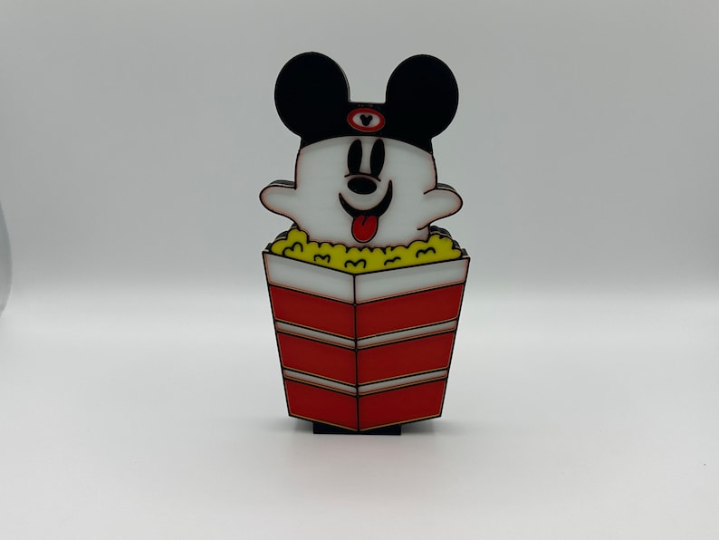 Mickey Park Hopping Ghost's Tiered Tray Decorations 3d Printed Popcorn Ghost