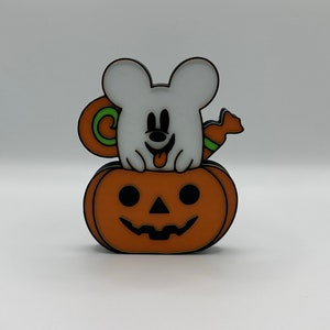 Mickey Park Hopping Ghost's Tiered Tray Decorations 3d Printed Sweet Treat Ghost