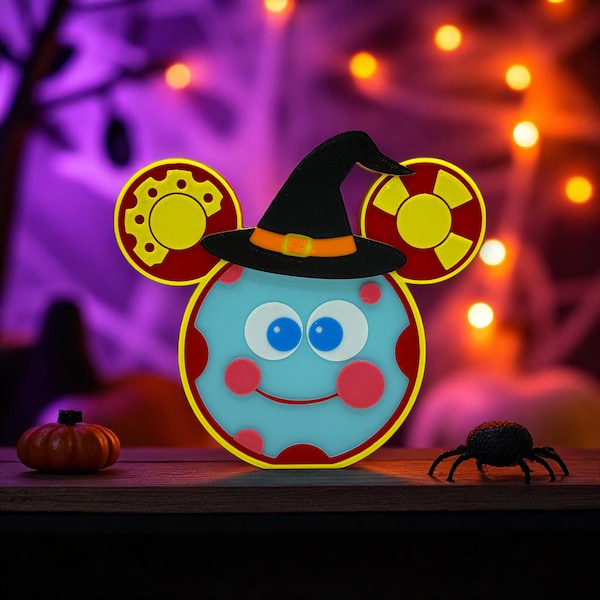 Toodles Halloween Witch Themed Decoration 3d Printed