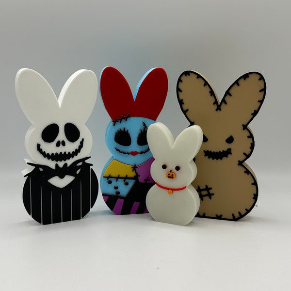 Nightmare Before Christmas Easter Treat Decorations 3d Printed