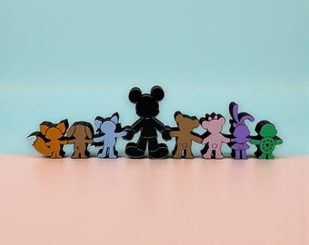 Duffy and Friends - Fine Art Print - Etsy