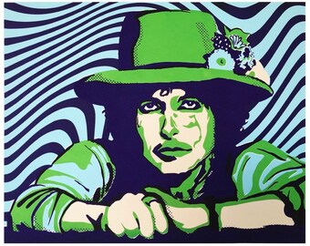 Impresión de Bob Dylan