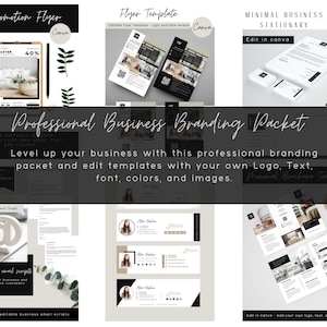 Professional Business Branding Packet / Advertisement Bundle / Social media management / Business Branding kit / Media branding bundle