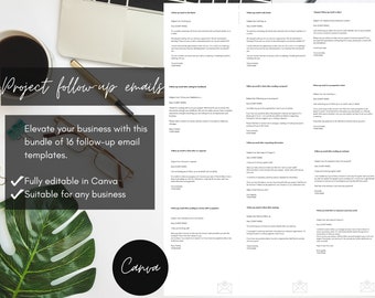 Sequenza email di follow-up / Modello email di follow-up / Script email fatti per te /Script email modificabili / Download istantaneo