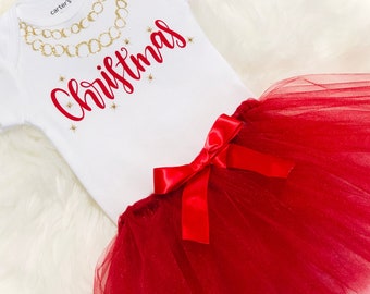 Christmas Tutu Set