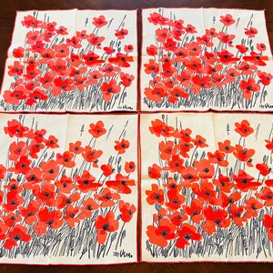 Vintage Vera Neumann napkins or NOS NIP Royal Worcester England Dinner napkins fruit print bild 8