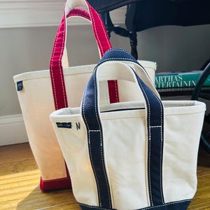 Vintage Lands End Tote - Etsy