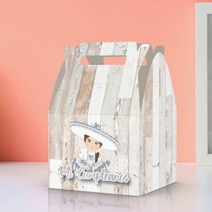 Charro, Charra, Silver, Boy, Girl, Charrito Cumpleaños, Birthday, Charro Birthday, Cumpleaños Favor Box