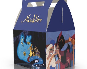 Aladdin, Genie, Arabian Nights, Lamp, Desert Favor Box