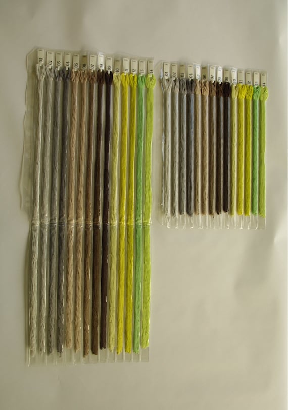 Flossbook 9 and 12 Page Kits Embroidery Floss Storage 