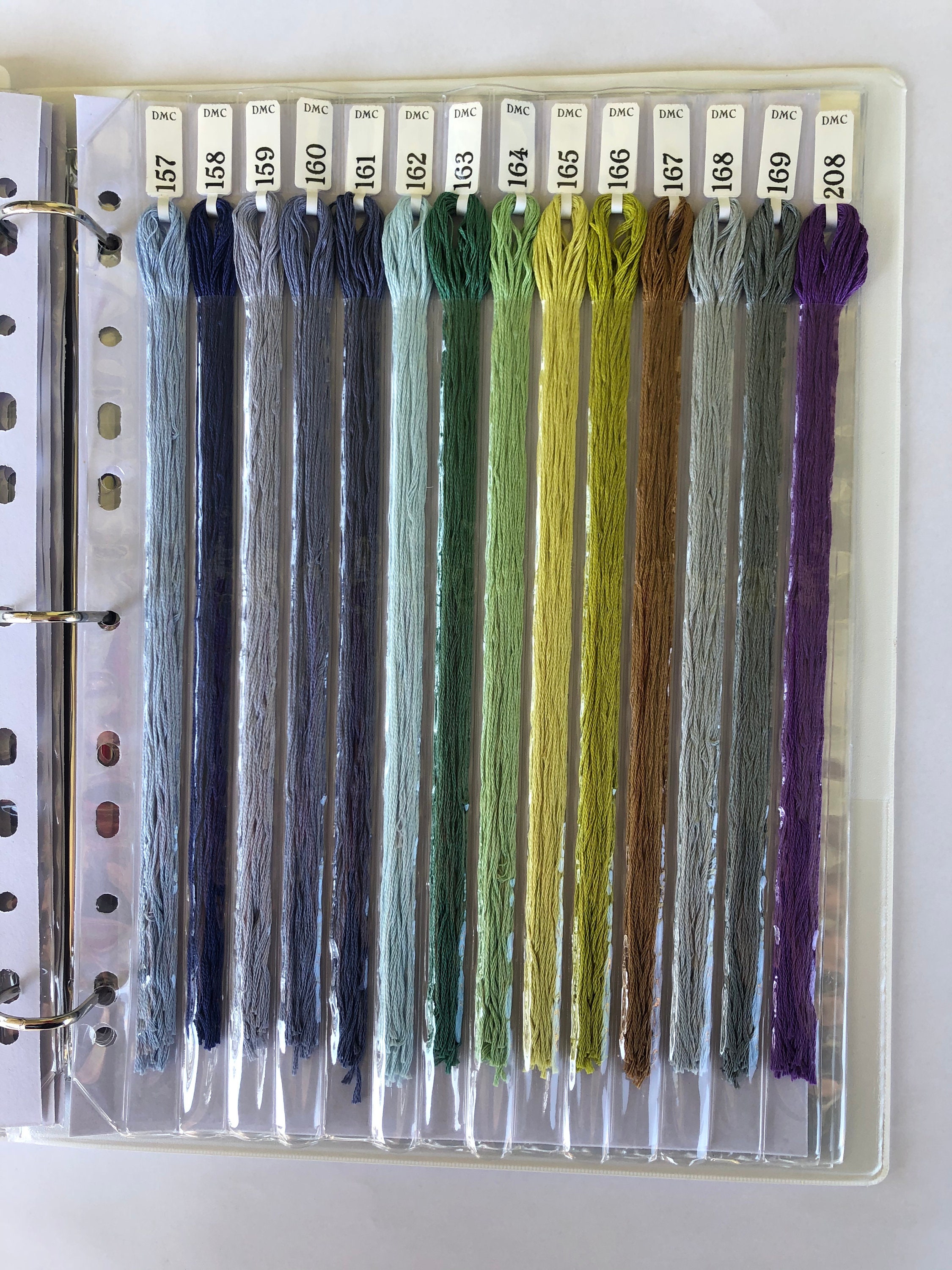 Flossbook 2 and 5 Page Kits Embroidery Floss Storage -  Denmark