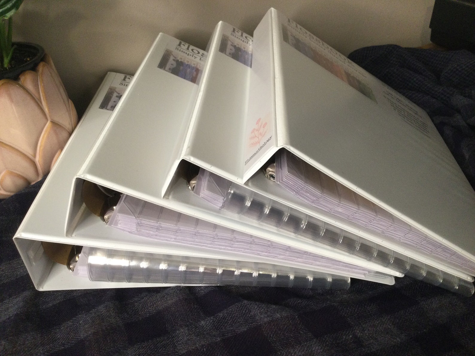 Flossbook Binder Kits Embroidery Floss Storage Etsy