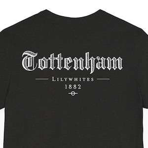 Tottenham Hotspur T-Shirt, Spurs Latin Motto Shirt, Audere est Facere, Spurs Supporters, Hotspur Merchandise, Lilywhites T-Shirt, Cockerels,