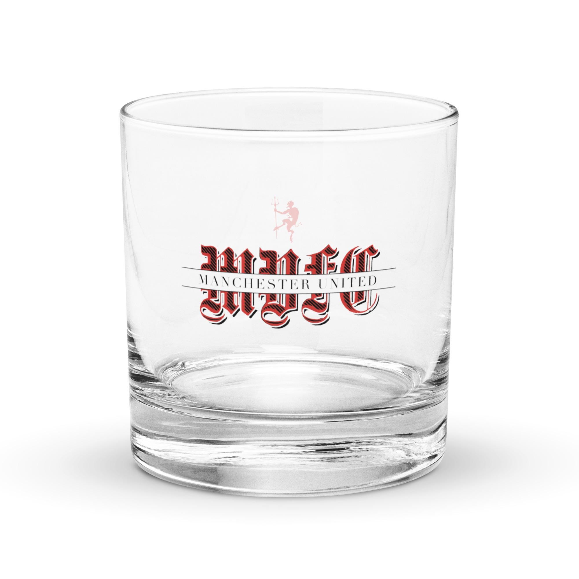 Manchester United Whiskey Glass - Etsy