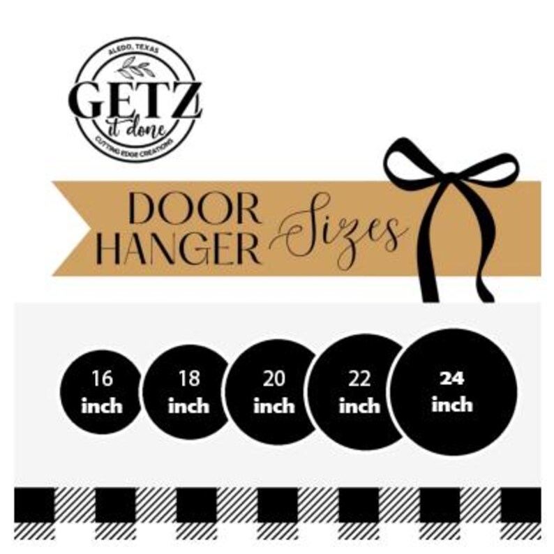 Hello Football Season Door Sign, Door Wreath Bild 8