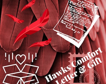Pluma Roja (Una carta de consuelo de los Hawks)
