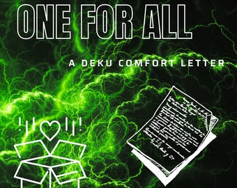 Uno para todos (Una carta de consuelo de Deku)