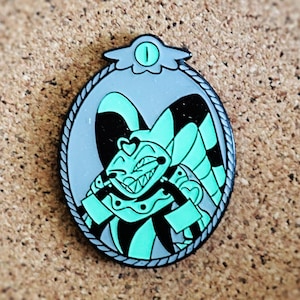 Fizzarolli Halloween Portrait Enamel Pin (Limited Edition)