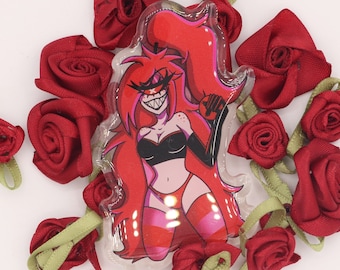 Cherri Bomb Pin Up Acrylic Pin (Limited Edition)