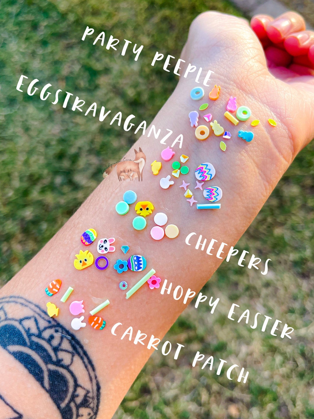 Easter Hair Gel, Glitter Hair Gel, Spring Hair Glitter, Body Glitter