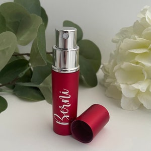 Personalized Refillable Perfume Atomizer, Travel Spray Bottle (10ml)