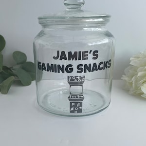Personlig spelsnacksburk: Gamerpresent bild 7