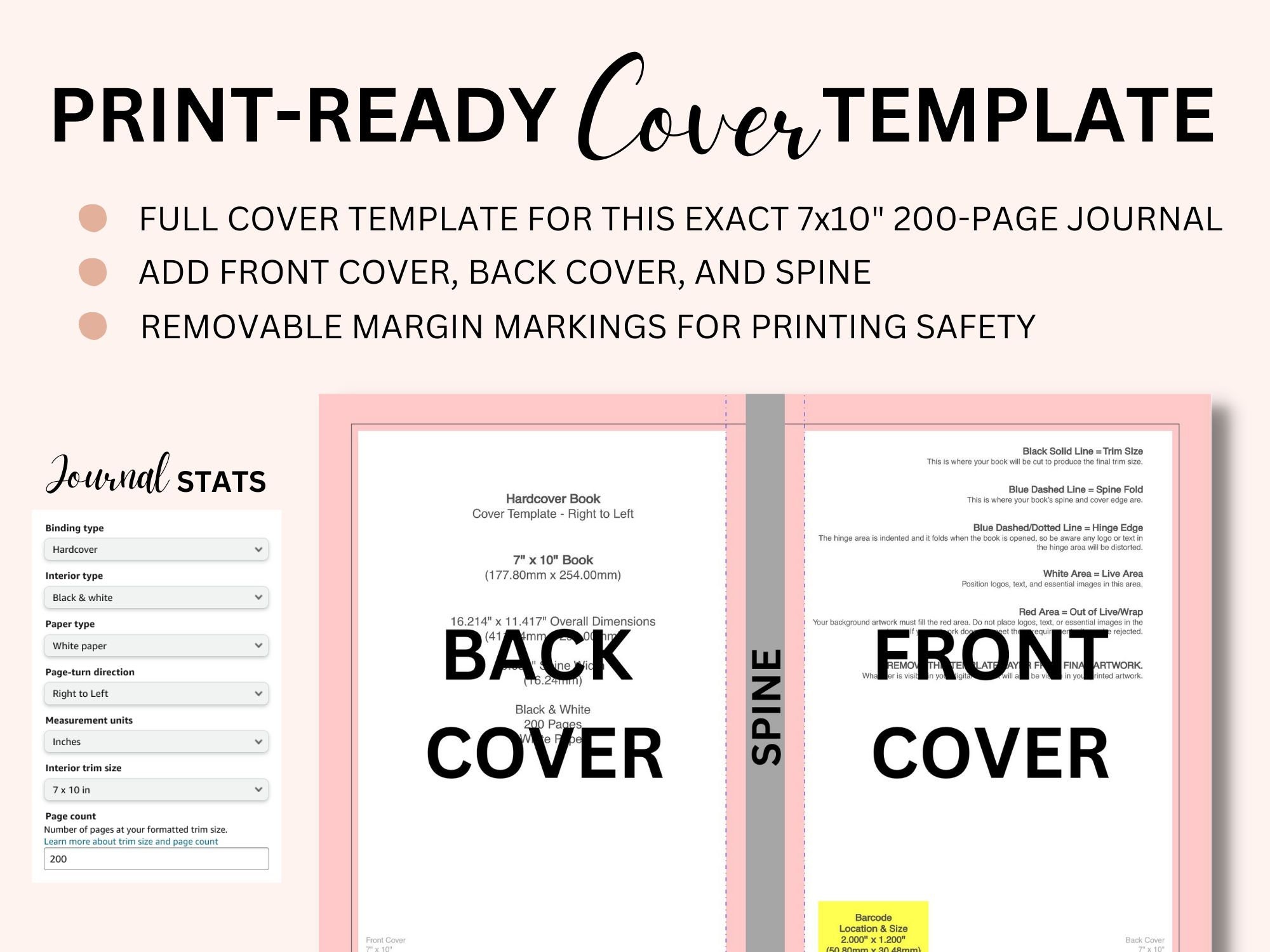 Canva Print Ready Journal Kit Template 200 Pages Ready To Customize Canva Print Ready Journal Kit Template 200 Pages Ready To Customize