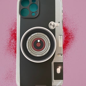 3D Phone Case, Camera Phone Case, Vintage Camera Phone Case, Retro Camera Phone Case, Emily In Paris Camera Case