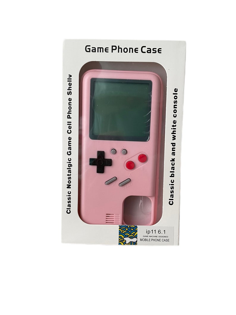 Playable Gameboy 36 Classic Games Iphone Case Etsy
