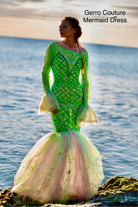 Mermaid Dress Original Size Medium