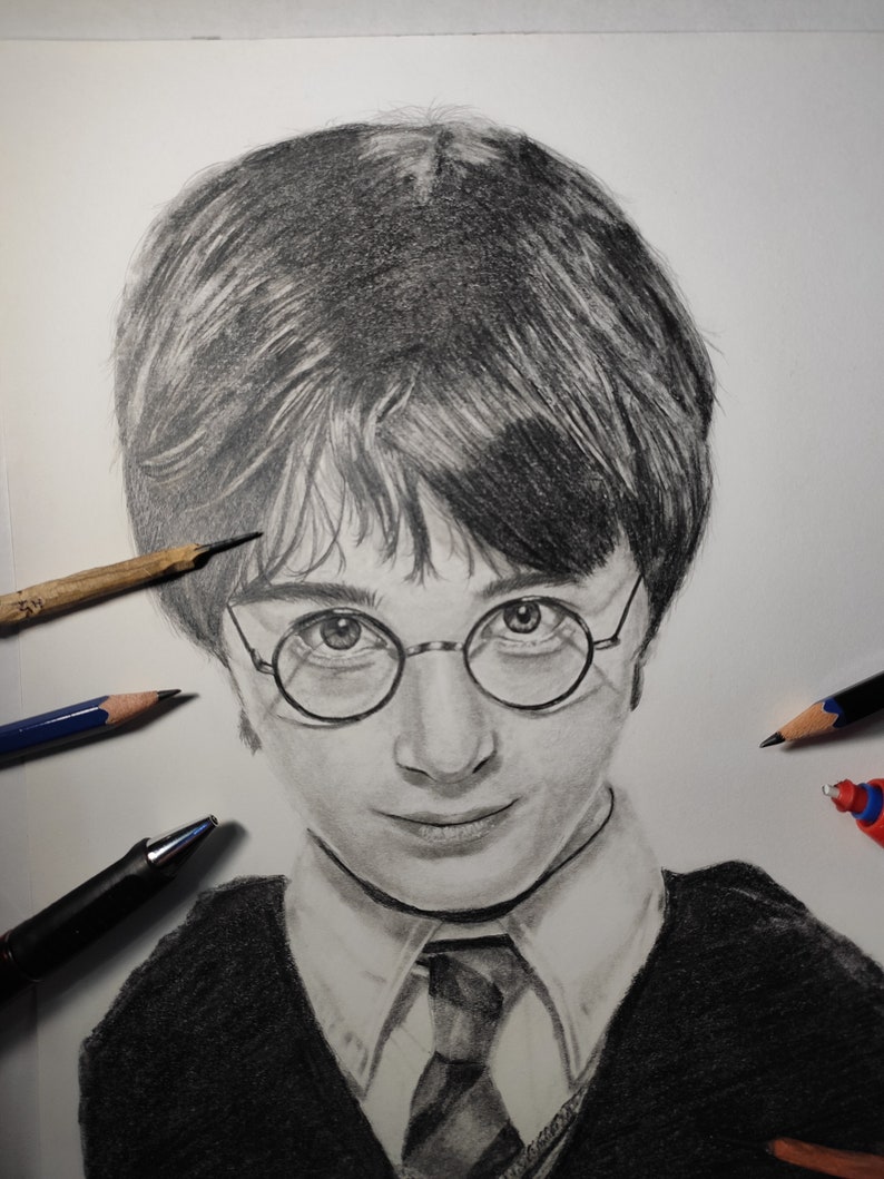  Harry Potter Bleistiftzeichnung Original - Etsy Bildidee 