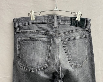 33 X 32 / Vintage RRL Double RL Slim Narrow Japan Woven