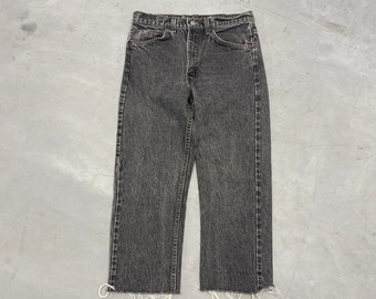 90s Cut off Jeans - Etsy