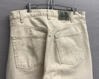 Vintage Levi's Loose Silver Tab Jeans W31 L30 High Waisted Levi 