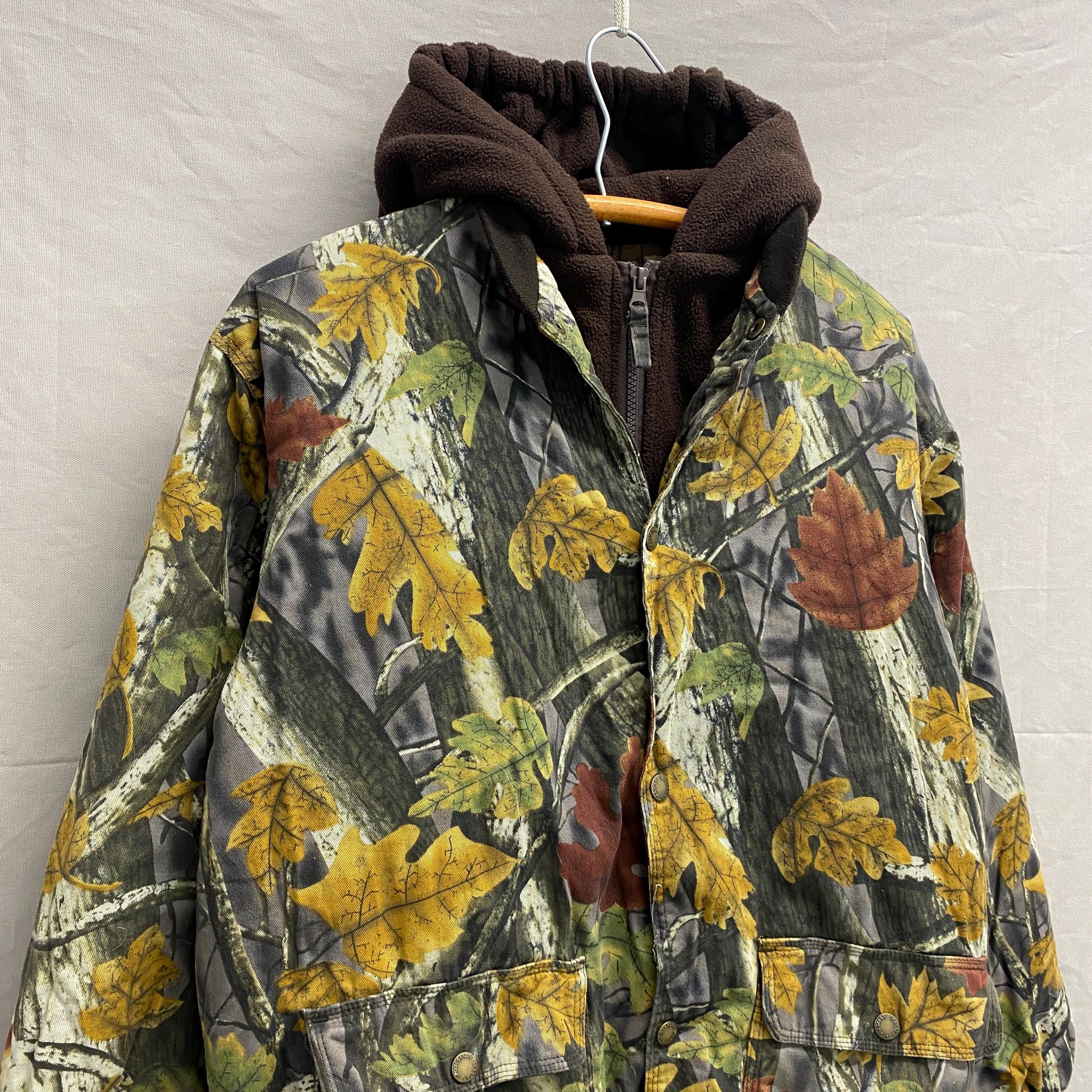 ジャケット・アウター XXL redhead tree camo gore tex jacket Redhead Squaltex II Youth XXL 18/20 Camo Hooded Hunting