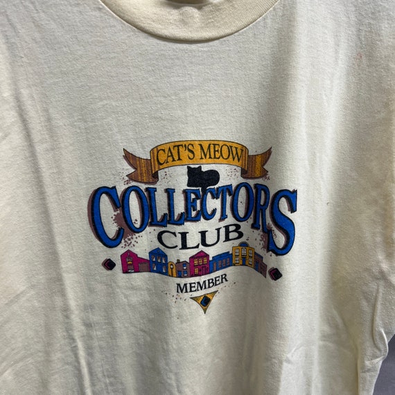 X-Large / 1990s Cat's Meow Collectors Club Member… - image 4