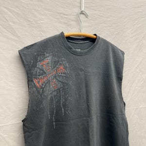 Mens Vintage Cut off T Shirt - Etsy