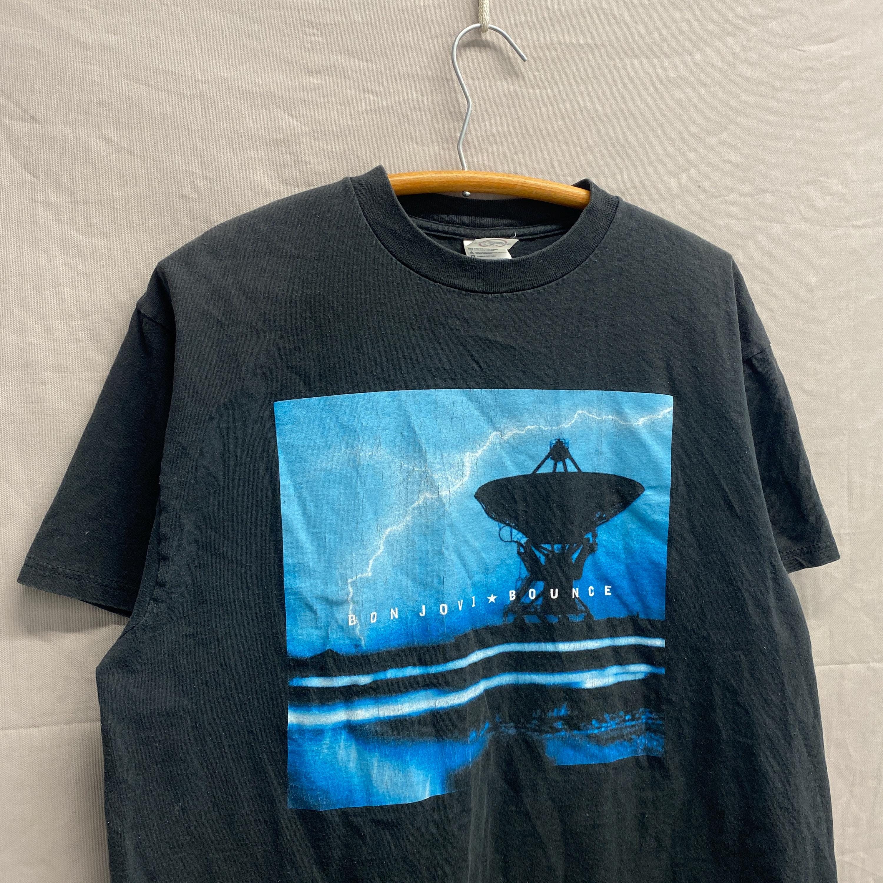 BON JOVIバンドツアーtシャツ２００３ Vtg 2003 Bon Jovi Bounce Tour T Shirt 2 Sided L