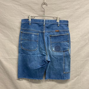 32&quot; Waist / 1990s Big Ben Baggy Carpenter Cut Off Distressed Jean Shorts