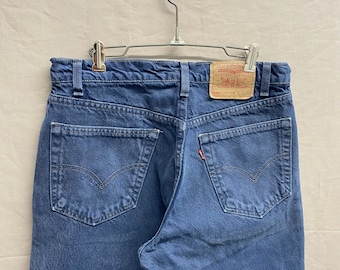Vintage Levi's 504 Faded BAGGY Jeans Stonewashed Denim Pants