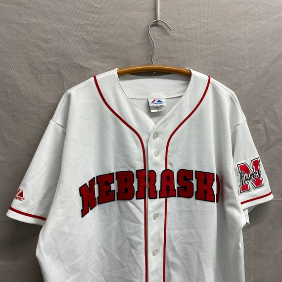 X-Large / 1990s Nebraska Cornhuskers Majestic NCA… - image 2