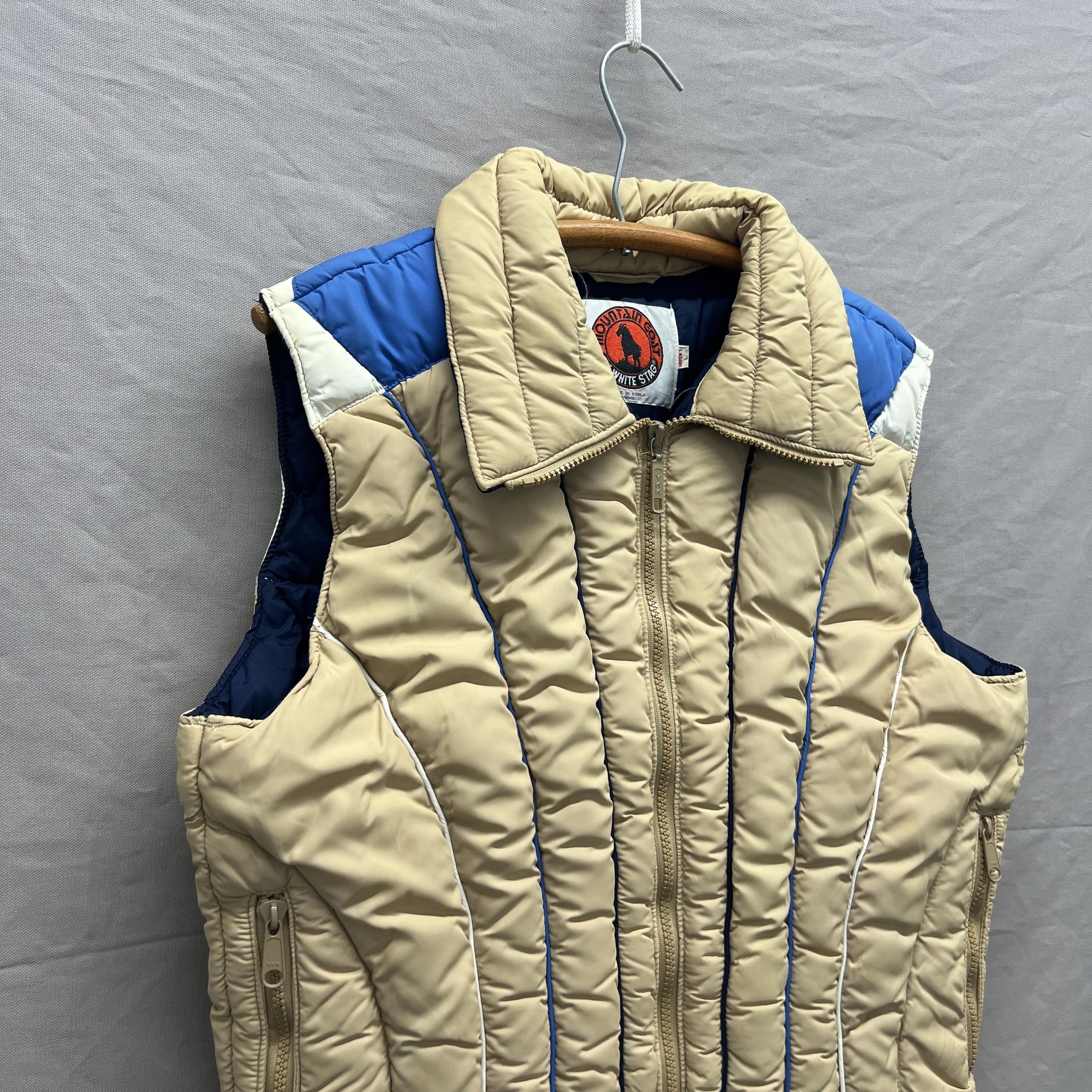 80s WHITE STAG MOUNTAIN GOAT ダウンベスト　XL White Stag Mountain Goat Jacket - Etsy