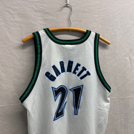 Small / Vintage Kevin Garnett #21 Minnesota Timbe… - image 6