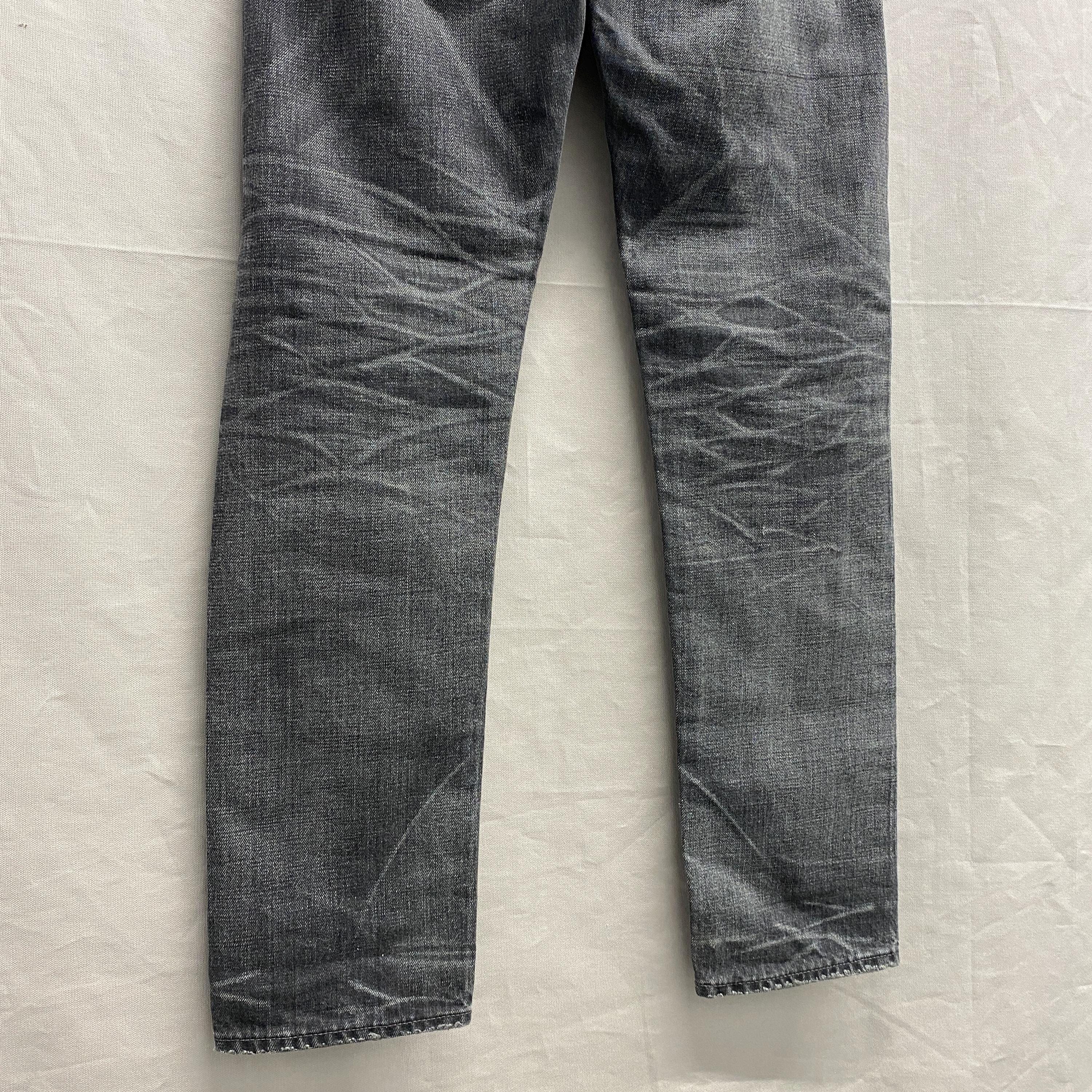 33 X 32 / Vintage RRL Double RL Slim Narrow Japan Woven